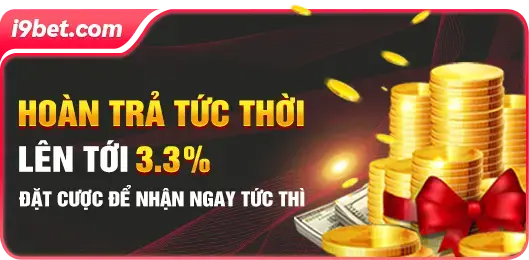 Tỉ lệ hoàn cược lên đến 3,3% mỗi ngày